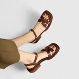 Flavia | Sandali bassi eleganti